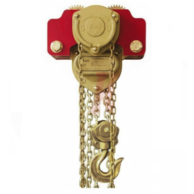 Non-Sparking Chain Hoist With Trolley, Beryllium Copper